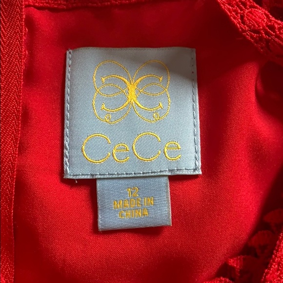 Red cocktail dress - Picture 5 of 5